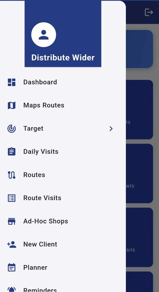 Jamco Trading field sales mobile app with routes, visits, and daily operations